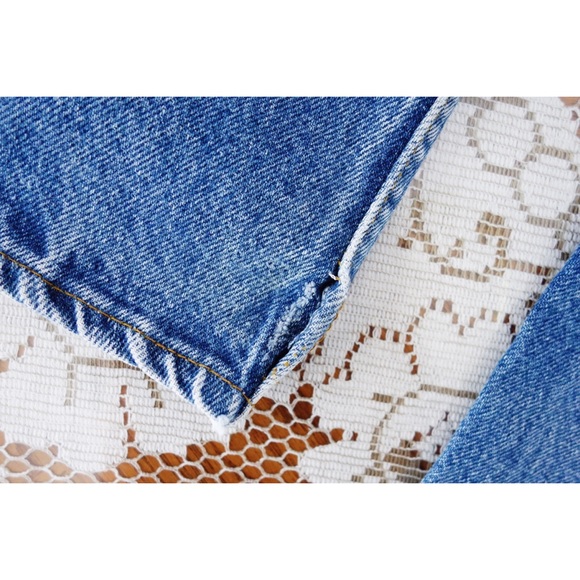 Vintage 80s Levi's 505 Blue Jeans sz 33x33 - Picture 7 of 7